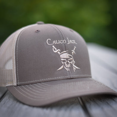 Calico Jack Logo Hat - Chocolate & Birch