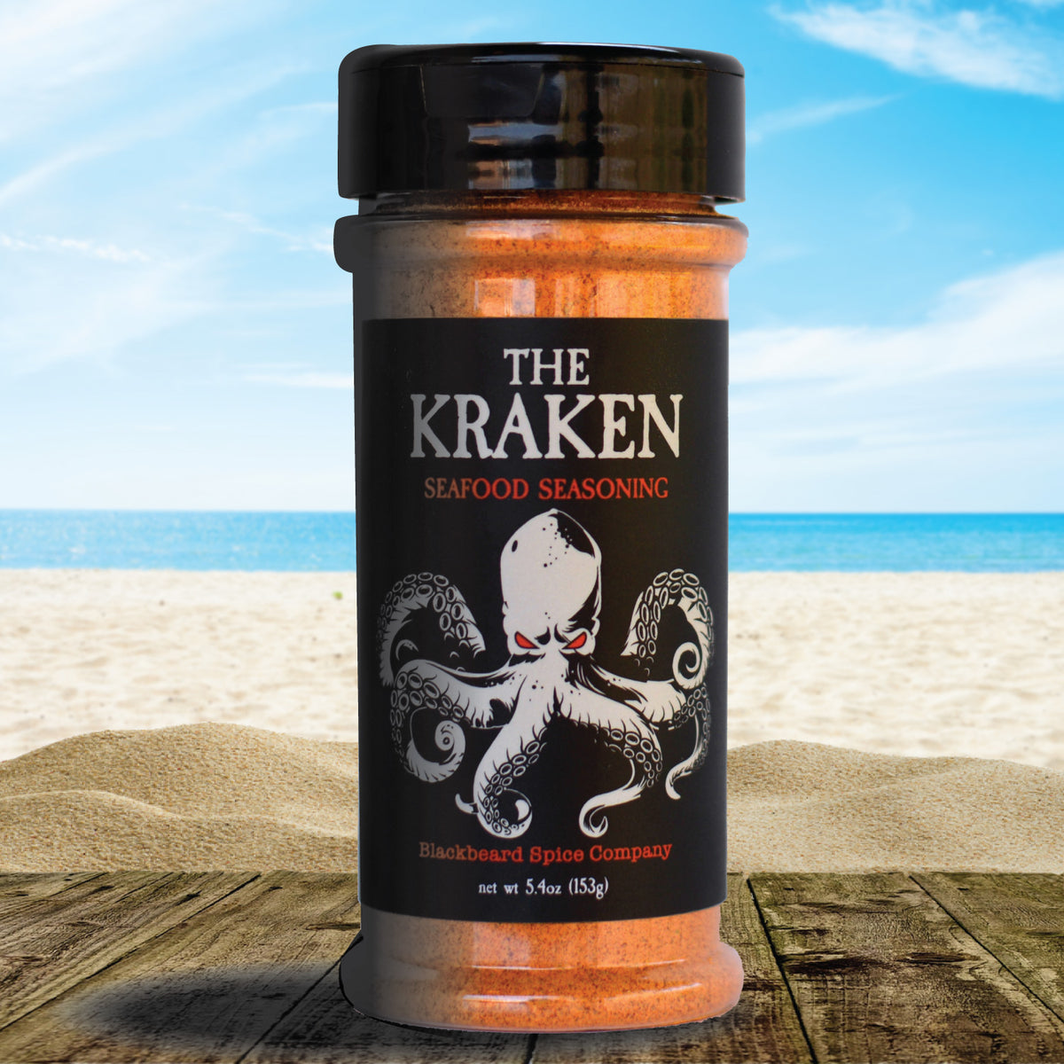 The Kraken Seafood Spice Rub Blend Blackbeard Spice Company