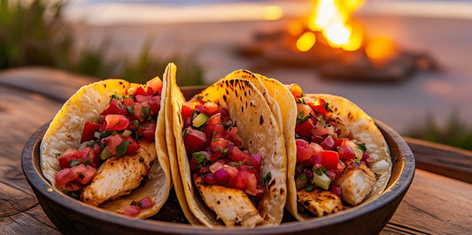 Smoked Sheet Pan Barbecue Chicken Tacos Recipe