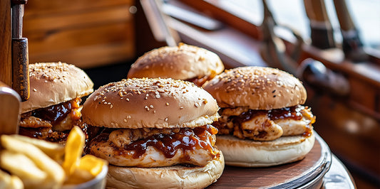 Sweet and Saucy BBQ Smoked Chicken Sandwiches Recipe