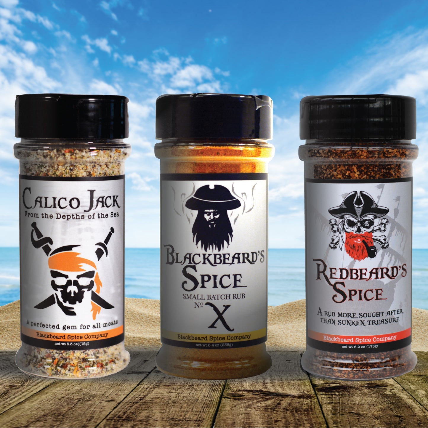 Blackbeard Spice Trio Pack